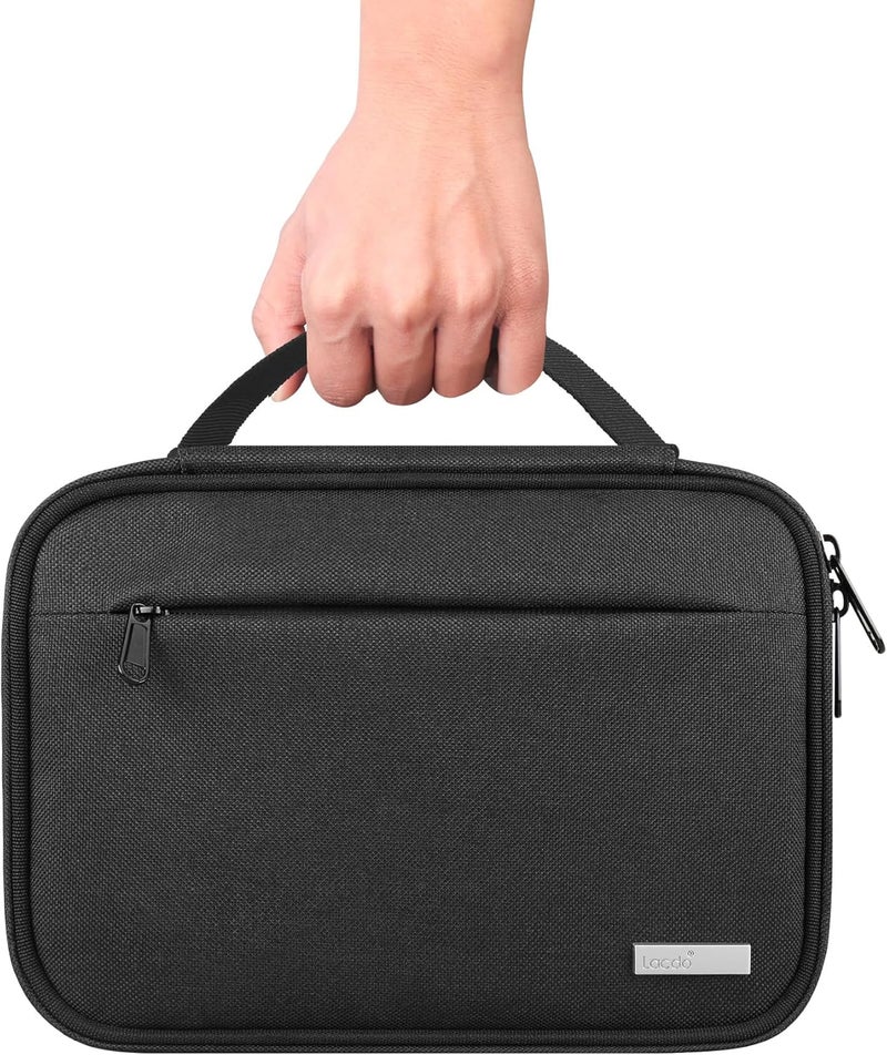 Lacdo Cord Organizer Travel, Cable Organizer Bag Case, Portable Electronics Organizer Travel Case, 6 Layer Large Capacity Charging Cords Storage organizer for Cables, SD Card, Travel Essentials, Black - Image 5